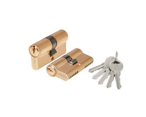 Цилиндровый Fuaro (Фуаро) механизм 1000ZA Key60(25+10+25) SSG сатинированное золото 5Key Цилиндровый Fuaro (Фуаро) механизм 1000ZA Key60(25+10+25) SSG сатинированное золото 5Key