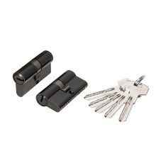 Цилиндровый Fuaro (Фуаро) механизм (200 ZA/60) 2000ZAKey60(25+10+25) BL черный 5Key