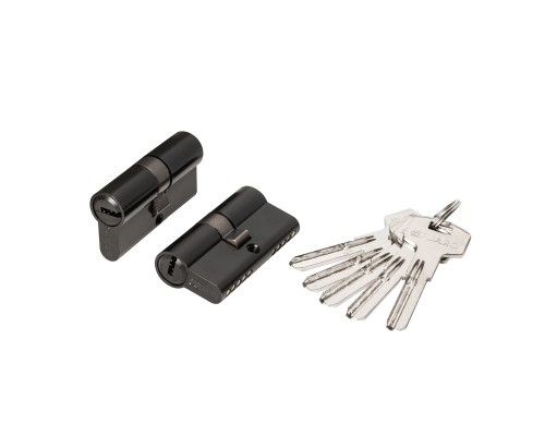 Цилиндровый Fuaro (Фуаро) механизм (200 ZA/60) 2000ZAKey60(25+10+25) BL черный 5Key