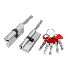 Цилиндровый Fuaro (Фуаро) механизм D-PRO5007 Tang 85 w/k (50+10+25) CP хром 5Key без верт.