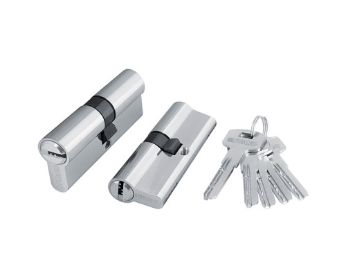 Цилиндровый Fuaro (Фуаро) механизм (200 ZA/90) 2000ZAKey90(30+10+50) CP хром 5Key Цилиндровый Fuaro (Фуаро) механизм (200 ZA/90) 2000ZAKey90(30+10+50) CP хром 5Key