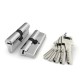 Цилиндровый Fuaro (Фуаро) механизм R600/70 mm-BL (30+10+30) CP хром 5 кл. БЛИСТЕР