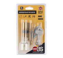 Цилиндровый механизм Kale kilit (Кале килит) с вертушкой 164 OBS SCE/70 (30+10+30) mm латунь 5 кл. new