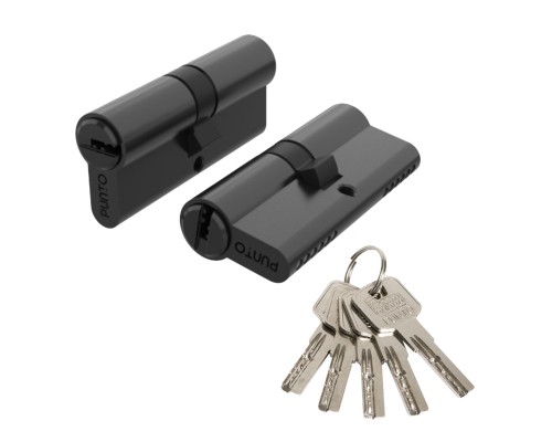 Цилиндровый Punto (Пунто) механизм Z3000Key90(40+10+40) BL черный