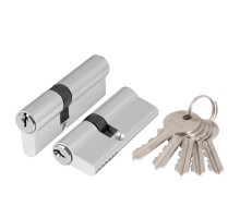 Цилиндровый Ajax (Аякс) механизм (AX100/60) AX1000Key60 (25+10+25) CP хром