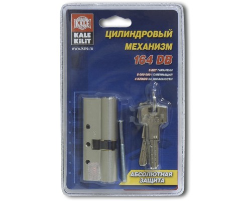 Цилиндровый Kale kilit (Кале килит) механизм 164 DBN-E/70 (30+10+30) mm латунь 5 кл. Цилиндровый Kale kilit (Кале килит) механизм 164 DBN-E/70 (30+10+30) mm латунь 5 кл.