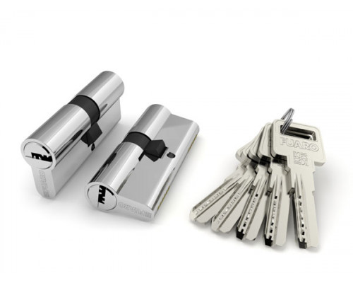 Цилиндровый Fuaro (Фуаро) механизм (R600/90) R6000Key90(50+10+30)-BL CP хром /блистер 5Key Цилиндровый Fuaro (Фуаро) механизм (R600/90) R6000Key90(50+10+30)-BL CP хром /блистер 5Key