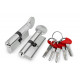 Цилиндровый Fuaro (Фуаро) механизм (D-PRO502/110) D-PRO5002Knob110(50+10+50) CP хром 5Key