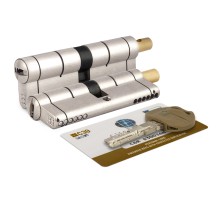 Цилиндровый механизм Mottura (Моттура) под вертушку C39F363601C5 (72 мм/31+10+31), МАТ.НИКЕЛЬ