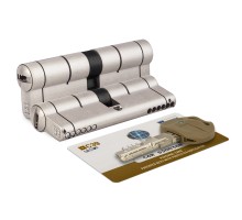Цилиндровый Mottura (Моттура) механизм C39D363601C5 (72 мм/31+10+31), МАТ.НИКЕЛЬ