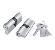 Цилиндровый Fuaro (Фуаро) механизм (200 ZA/60) 2000ZAKey60(25+10+25) CP хром 5Key
