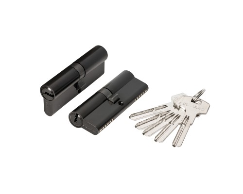 Цилиндровый Fuaro (Фуаро) механизм (200 ZA/90) 2000ZAKey90(40+10+40) BL черный 5Key