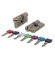 Цилиндровый Punto (Пунто) механизм MaxPro7000Key65mm(25+10+30) SN никель 7key