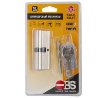 Цилиндровый Kale kilit (Кале килит) механизм 164 OBS SNE/62 (26+10+26) mm никель 5 кл.