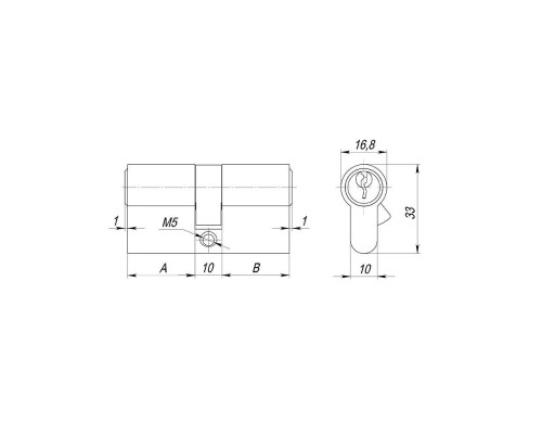 Цилиндровый Ajax (Аякс) механизм (AX100/60) AX1000Key60 (25+10+25)/HD CP хром 4Key Цилиндровый Ajax (Аякс) механизм (AX100/60) AX1000Key60 (25+10+25)/HD CP хром 4Key