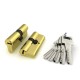 Цилиндровый Fuaro (Фуаро) механизм R600/80 mm-BL (30+10+40) PB латунь 5 кл. БЛИСТЕР