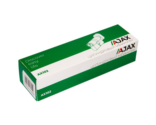 Цилиндровый Ajax (Аякс) механизм (AX100/90) AX1000Key90 (40+10+40) CP хром Цилиндровый Ajax (Аякс) механизм (AX100/90) AX1000Key90 (40+10+40) CP хром