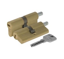 Цилиндровый механизм Cisa (Чиза) под вертушку ASTRAL ОА312-82.00 (70 мм/25+10+35), ЛАТУНЬ