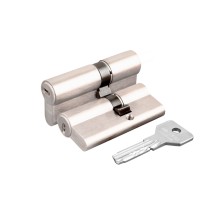 Цилиндровый Cisa (Чиза) механизм ASIX OE300-17.12 (80 мм/25+10+45), НИКЕЛЬ