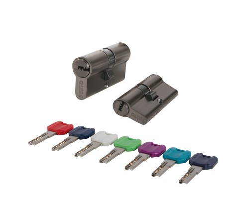 Цилиндровый Punto (Пунто) механизм MaxPro7000Key70mm(30+10+30) GR графит 7key