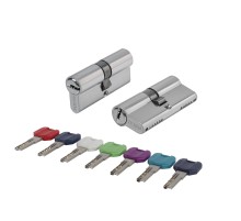 Цилиндровый Punto (Пунто) механизм MaxPro7000Key70mm(30+10+30) SSC сатин.хром 7key