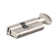 Цилиндровый механизм Kale kilit (Кале килит) с вертушкой 164 SM/80 (35+10+35) mm никель 5 кл.