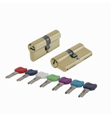 Цилиндровый Punto (Пунто) механизм MaxPro7000Key70mm(30+10+30) SSG сатин.золото 7key