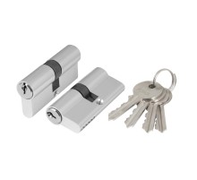 Цилиндровый Ajax (Аякс) механизм (AX100/60) AX1000Key60 (25+10+25)/HD CP хром 4Key