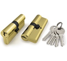 Цилиндровый Fuaro (Фуаро) механизм (100 ZA/70) 1000ZAKey70(30+10+30) PB латунь 5Key