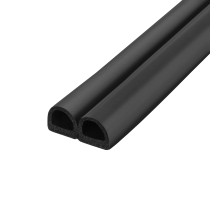 Уплотнитель Fuaro (Фуаро) без клеевой основы WADH/D-14,2x12,7mm (127), BLACK черный 120 m