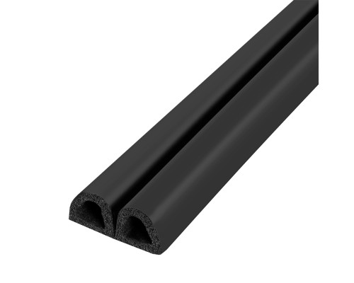 Уплотнитель Fuaro (Фуаро) без клеевой основы WADH/D-12x10mm, BLACK черный 150 m Уплотнитель Fuaro (Фуаро) без клеевой основы WADH/D-12x10mm, BLACK черный 150 m