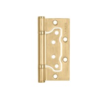 Петля Punto (Пунто) универсальная без врезки IN4200W-HD SSG (200-2B 100x2,5) сатин.золото