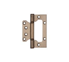 Петля Ajax (Аякс) универсальная без врезки IN4000W AB (100/P-2B 100x2,3) бронза