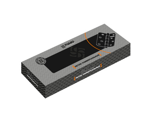 Петля Fuaro (Фуаро) универсальная IN4400U-R10 SN (4BB-R10 100x75x2,5) мат. никель
