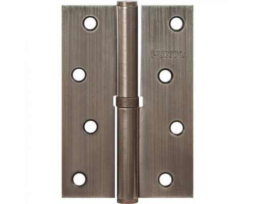 Петля Punto (Пунто) съемная IN4100SR AB правая (113-4 100х70х2.5) бронза Петля Punto (Пунто) съемная IN4100SR AB правая (113-4 100х70х2.5) бронза