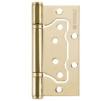 Петля Fuaro (Фуаро) универсальная без врезки IN4500W-BL PB (500-2BB/BL 100x2,5) латунь БЛИСТЕР