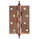 Петля Fuaro (Фуаро) универсальная IN4400UA-BL АС (4BB/A/BL 100x75x2,5) медь БЛИСТЕР