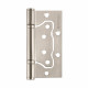 Петля Fuaro (Фуаро) универсальная без врезки IN4300W SN (300-2BB 100x2) мат. никель