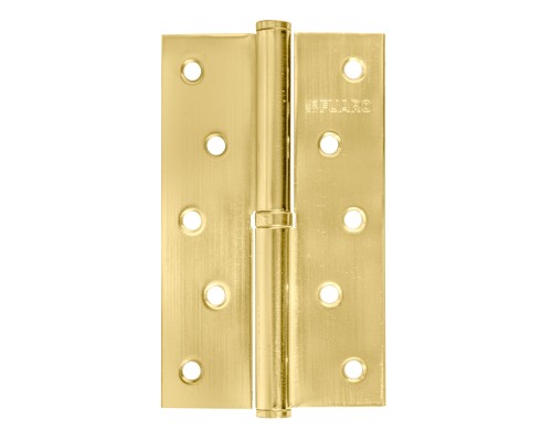 Петля Fuaro (Фуаро) съемная IN5430SL-BL SB левая (413/BL-5 125x75x2,5) мат. золото БЛИСТЕР