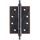 Петля Armadillo (Армадилло) универсальная Castillo CL 500-A4 102x76x3,5 ABL-18 Темная медь