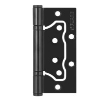 Петля Fuaro (Фуаро) универсальная без врезки IN4500W-BL BL (500-2BB/BL 100x2,5) черный матовый БЛИСТЕР Петля Fuaro (Фуаро) универсальная без врезки IN4500W-BL BL (500-2BB/BL 100x2,5) черный матовый БЛИСТЕР