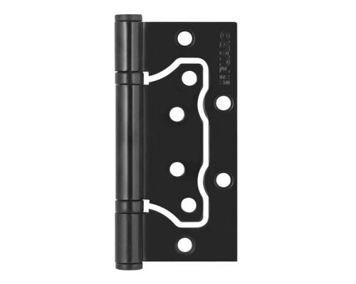 Петля Fuaro (Фуаро) универсальная без врезки IN4500W-BL BL (500-2BB/BL 100x2,5) черный матовый БЛИСТЕР Петля Fuaro (Фуаро) универсальная без врезки IN4500W-BL BL (500-2BB/BL 100x2,5) черный матовый БЛИСТЕР