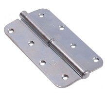 Петля skobis (СКОБИС) накладная ПН-130 цинк белый, левая