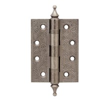 Петля Armadillo (Армадилло) универсальная Castillo CL 500-A4 102x76x3,5 AS Античное серебро