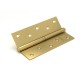 Петля Fuaro (Фуаро) съемная 413/BL-5 125x75x2,5 SB left (мат. золото) левая БЛИСТЕР
