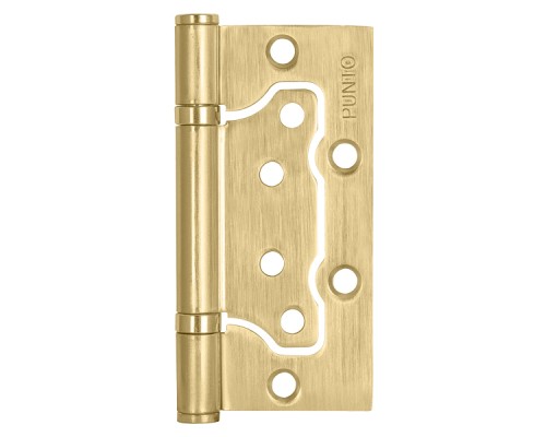 Петля Punto (Пунто) универсальная без врезки IN4200W SB (200-2B 100x2,5) мат. золото Петля Punto (Пунто) универсальная без врезки IN4200W SB (200-2B 100x2,5) мат. золото