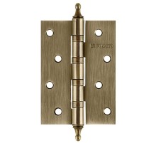 Петля Fuaro (Фуаро) универсальная IN4400UA-BL AB (4BB/A/BL 100x75x2,5) бронза БЛИСТЕР
