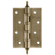 Петля Fuaro (Фуаро) универсальная IN4400UA-BL AB (4BB/A/BL 100x75x2,5) бронза БЛИСТЕР