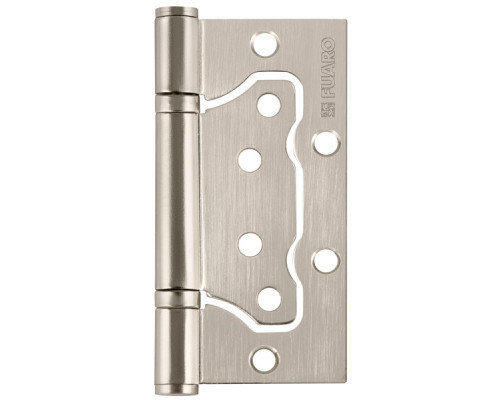 Петля Fuaro (Фуаро) универсальная без врезки IN4500W-BL SN (500-2BB/BL 100x2,5) мат. никель БЛИСТЕР Петля Fuaro (Фуаро) универсальная без врезки IN4500W-BL SN (500-2BB/BL 100x2,5) мат. никель БЛИСТЕР