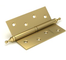 Петля Fuaro (Фуаро) съемная 410/BL-4 100x75x2,5 SB left (мат. золото) левая БЛИСТЕР
